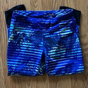 Succulent print Avia leggings